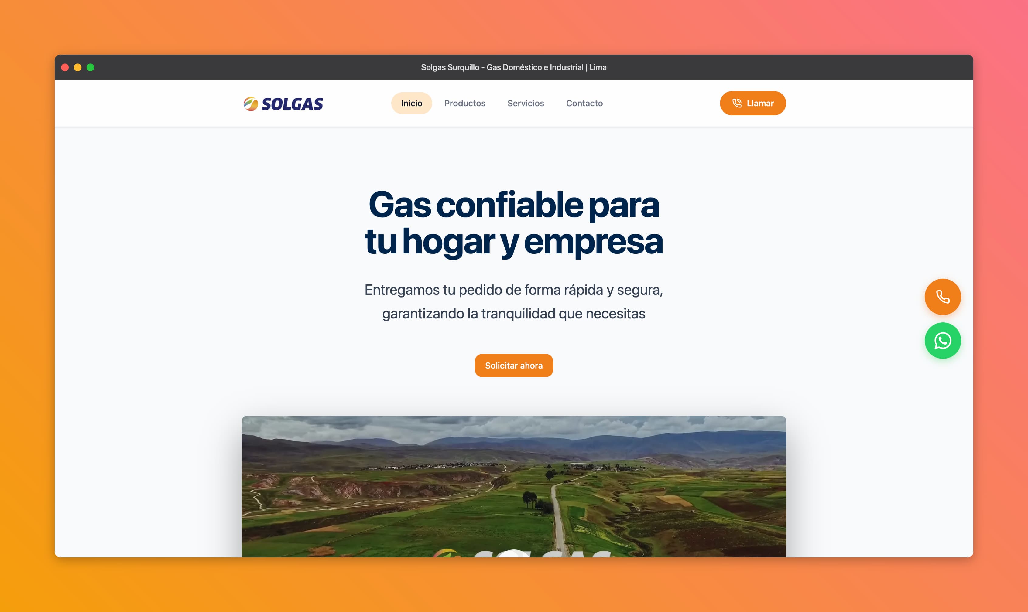 Solgas Web